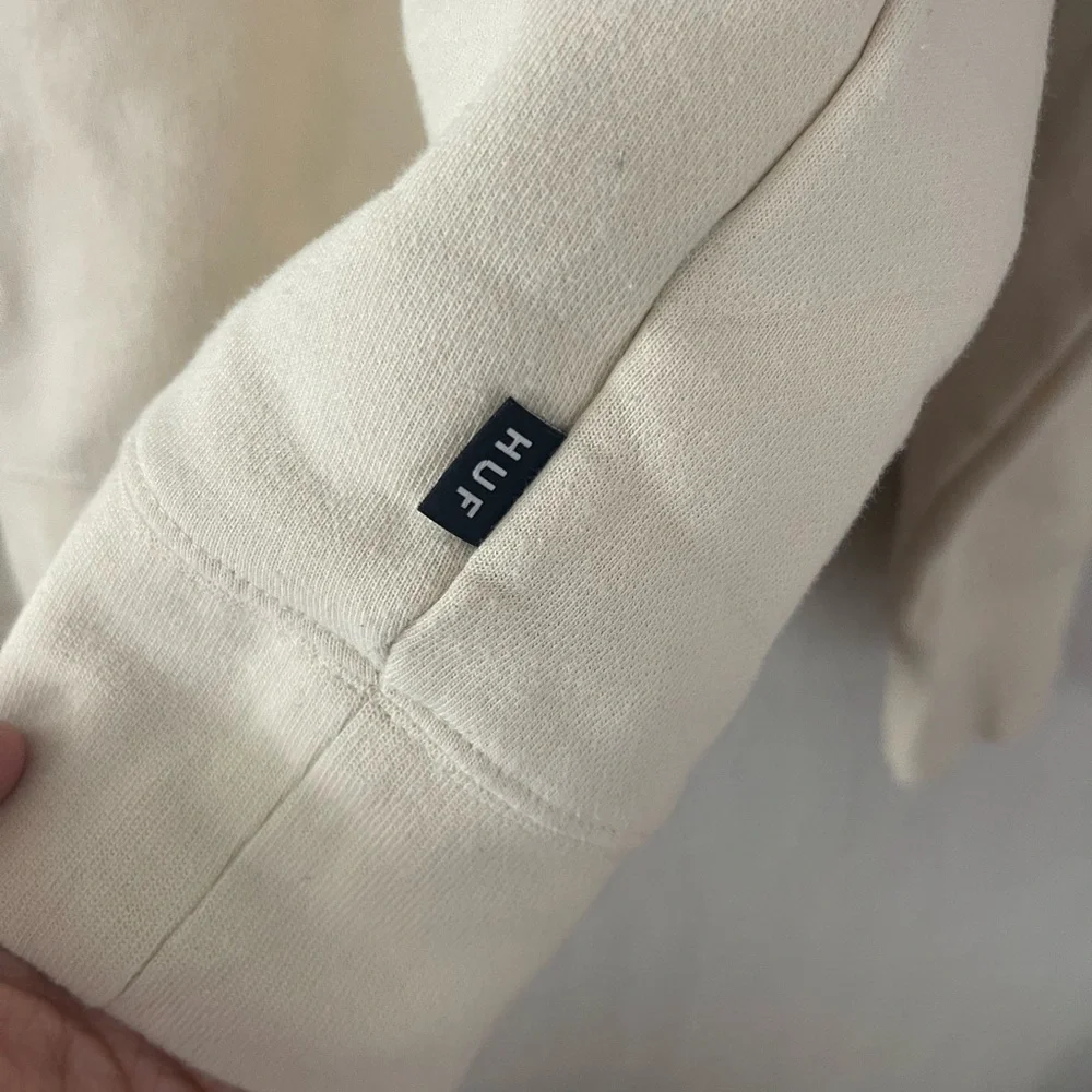 HUF TRD Men's Cream Sweater - Picture 3 of 8